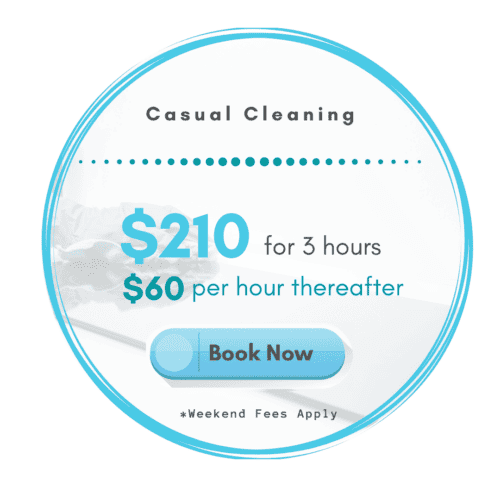 Casual Cleaning Services Pricing